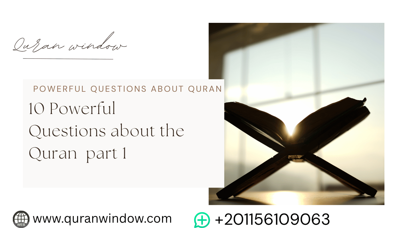 Open Quran with notes and pen – searching for answers to 10 powerful questions about the Quran