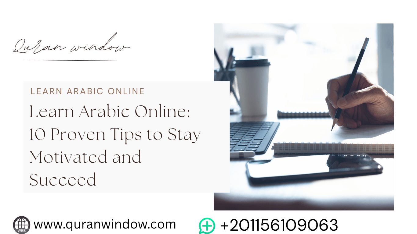 Student learn Arabic online with modern tools and practical tips