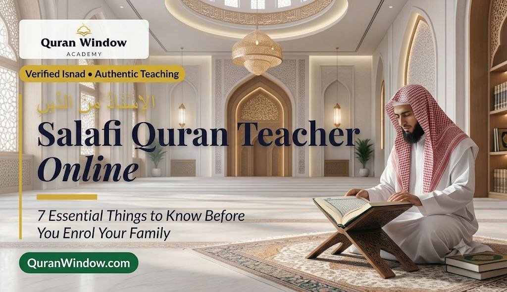 Salafi Quran Teacher Online: 7 Essential Things to Know Before You Enrol Your Family
