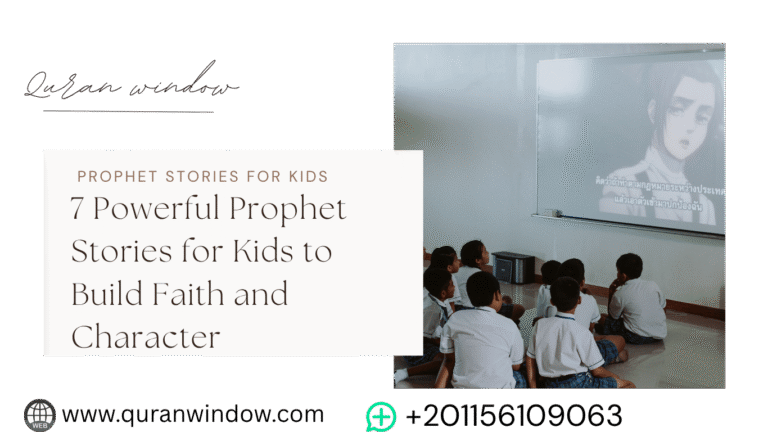 Illustrated prophet stories for kids – building faith and character through engaging lessons