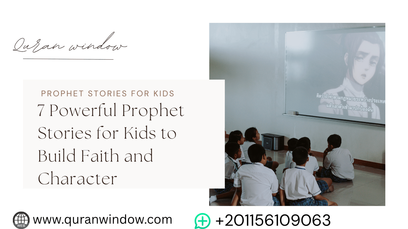 Illustrated prophet stories for kids – building faith and character through engaging lessons
