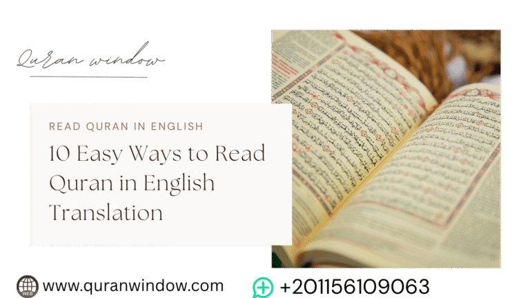 A person read Quran in English translation – Easy ways to connect with the Quran in 2025