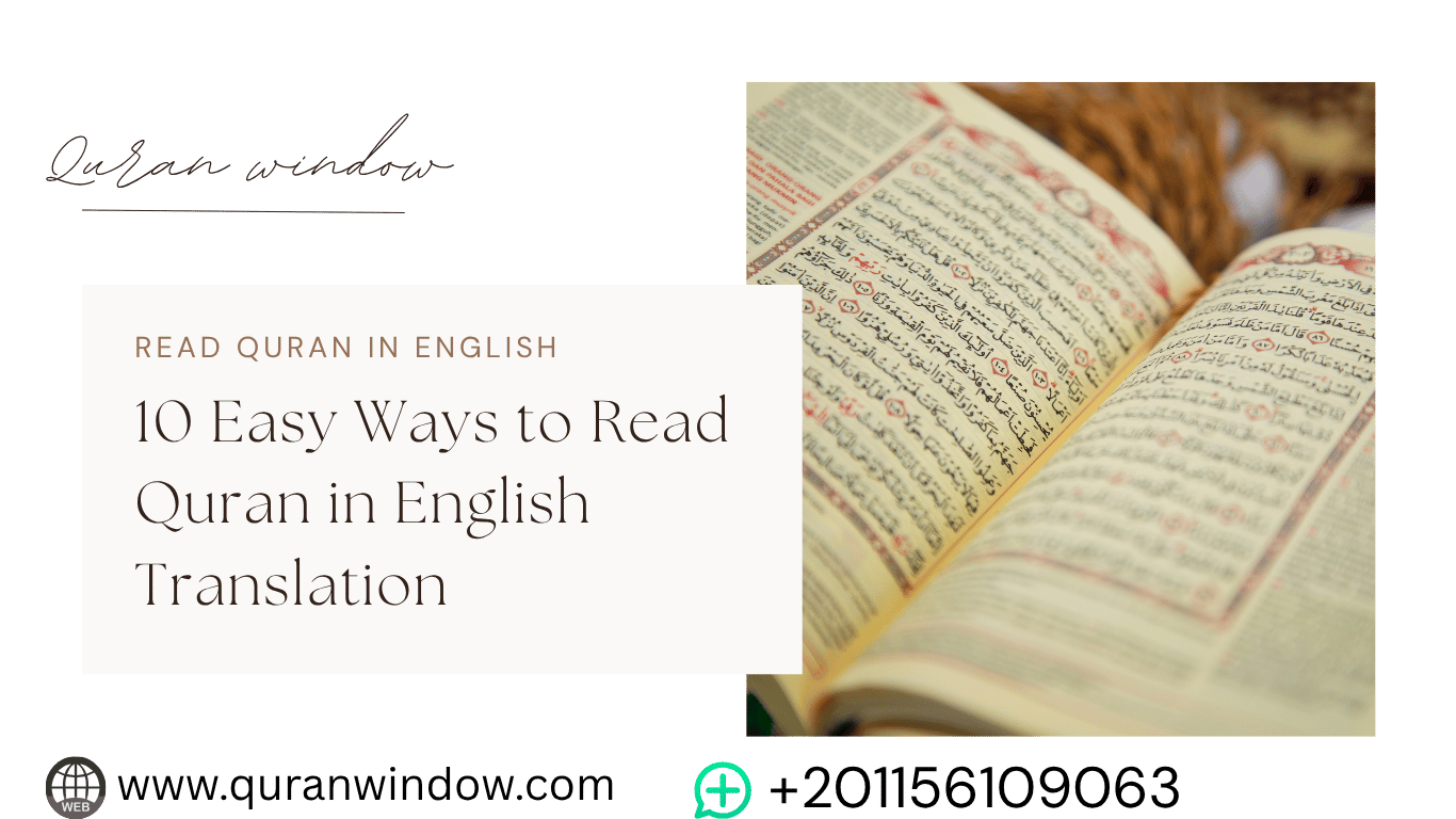 A person read Quran in English translation – Easy ways to connect with the Quran in 2025