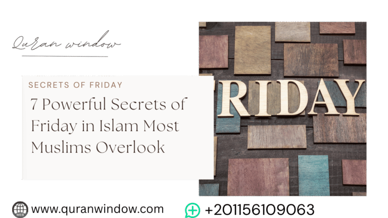 Spiritual moment on Friday in Islam – uncovering the secrets of Friday through prayer and reflection