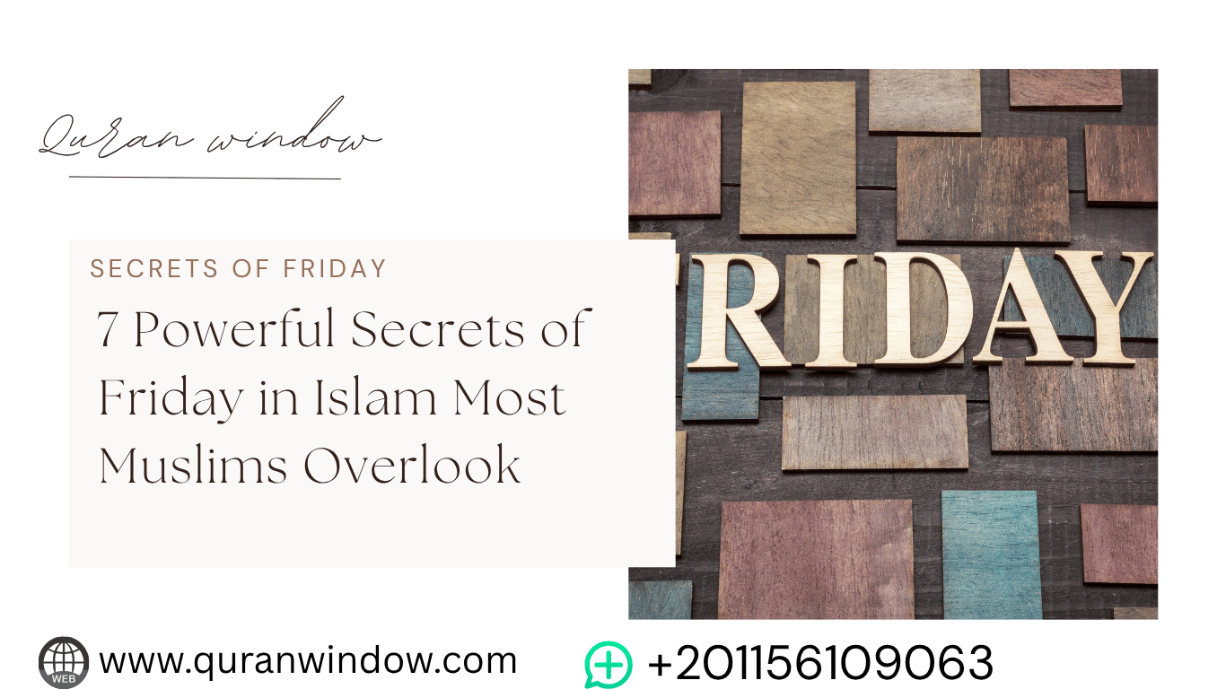 Spiritual moment on Friday in Islam – uncovering the secrets of Friday through prayer and reflection