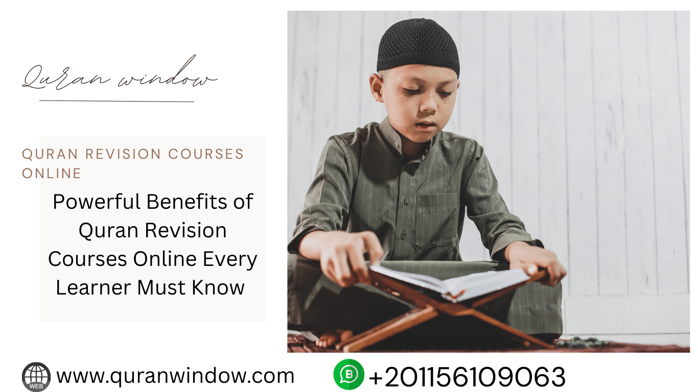 Quran revision courses online with expert teachers helping students strengthen Hifz and Tajweed.