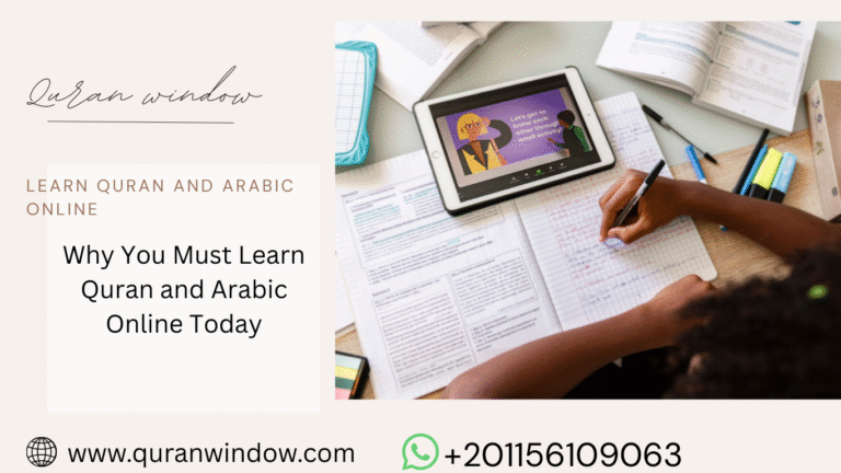 Why You Must Learn Quran and Arabic Online Today