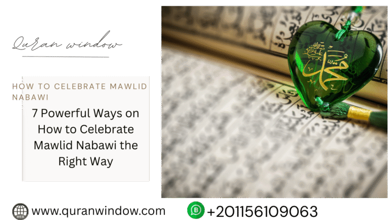 How to Celebrate Mawlid Nabawi the Right Way – Follow the Sunnah of Prophet Muhammad ﷺ instead of cultural traditions.