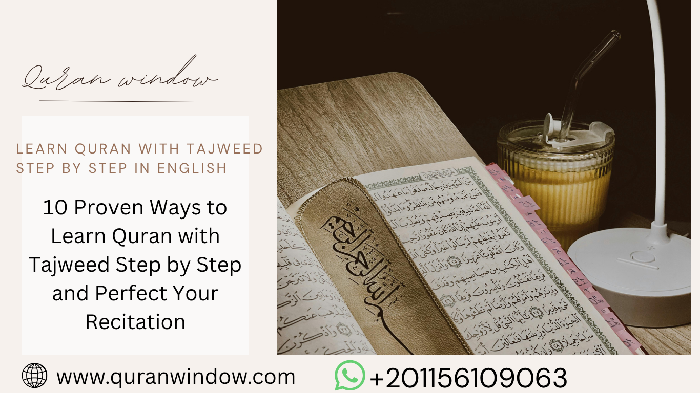 learn Quran With Tajweed Step by Step in English