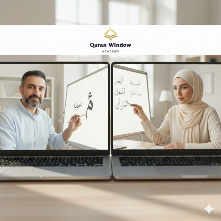 Learn Arabic with Private Arabic Teachers at Quran Window Academy