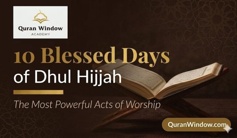 The 10 days of Dhul Hijjah are your opportunity for a complete spiritual reset — embrace them with everything you have.