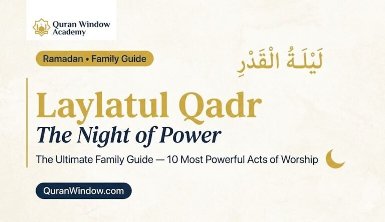 Laylatul Qadr is better than a thousand months. One sincere night of family worship, dua, and Quran — and Allah's mercy descends on your home in ways that will echo across your entire family's lifetime.