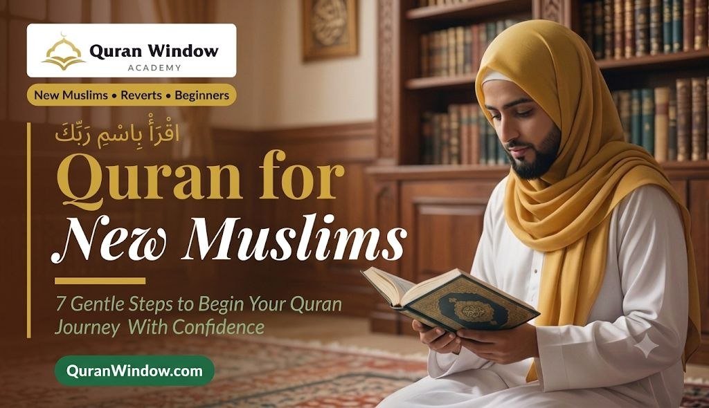 Quran for New Muslims: 7 Gentle and Powerful Steps to Begin Your Quran Journey With Confidence